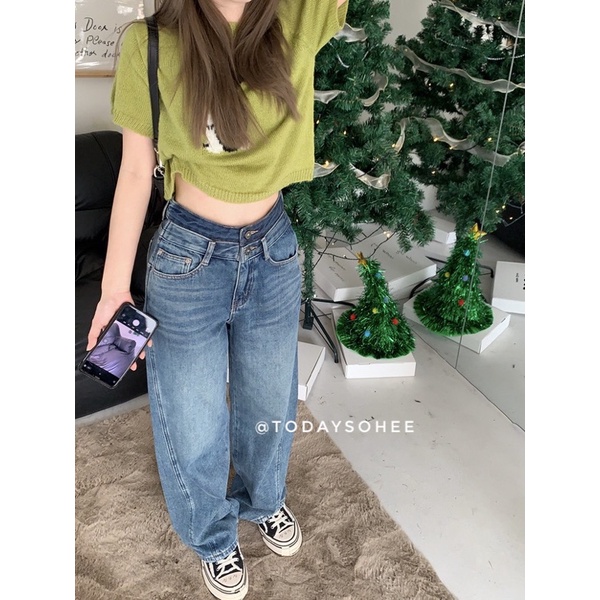 Quần jeans 2 cạp