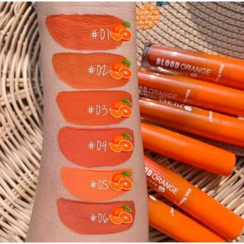 (Hàng Mới Về) Son Kem Kiss Beauty Tông Cam / Kem Dưỡng Môi | BigBuy360 - bigbuy360.vn