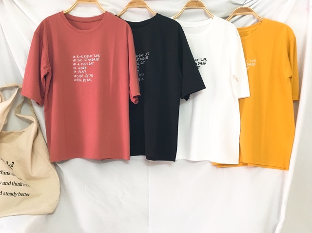 🐥 Áo tay lỡ thêu from rộng free size