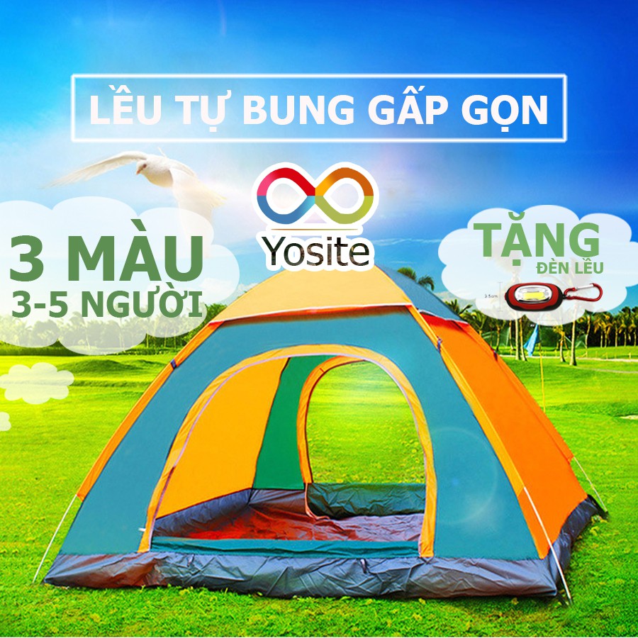 Lều Dã Ngoại Lều Picnic Tự Bung Dành Cho 3-5 Người