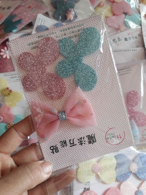 Sét miếng dán tóc cho bé yêu