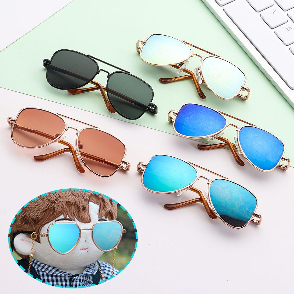 Gọng Kính Mini Hình Oval Dễ Thương Cho Búp Bê BJD 1 / 31 / 4