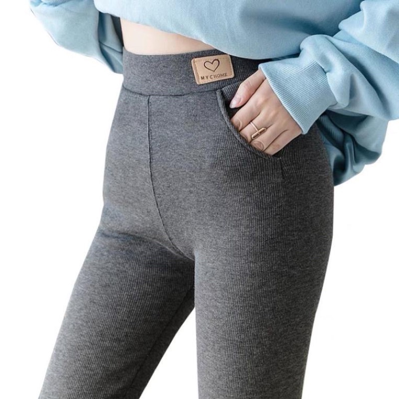 Quần legging lót lông cạp cao form chuẩn chất liệu đẹp, giữ nhiệt tốt Bống Chic