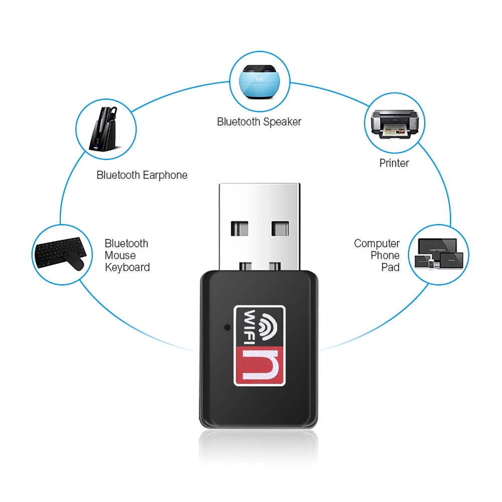 Usb Wifi 150mbps 2.4g 802.11g / B / N Cho Máy Tính