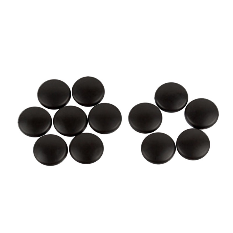 Bộ 12 Ốc Vít Mini 3M Dán Bảo Vệ Khóa Cửa Xe Hơi Chống Trầy Xước Màu Trắng Đen Thông Dụng