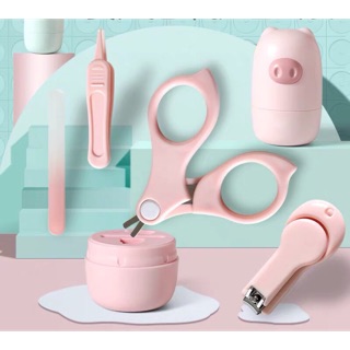 Bộ dụng cụ cắt tỉa móng hình heo dễ thương cho bé yêu