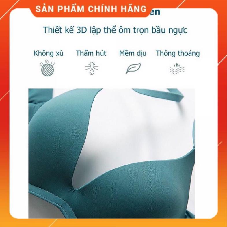 Áo Lót Su Lụa Sữa Đệm Mỏng, Không Gọng Tàng Hình Chống Lộ Viền 006