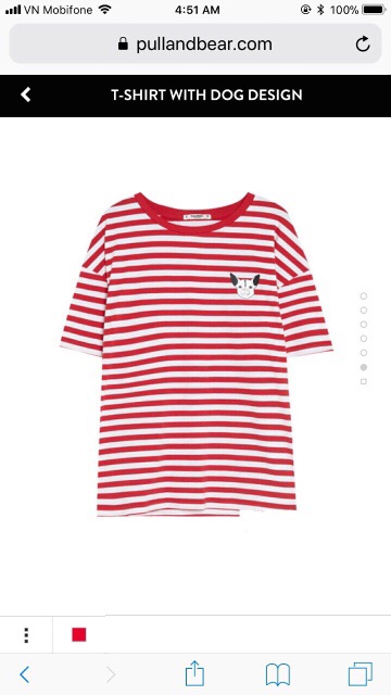 Áo thun Pull&Bear Vnxk