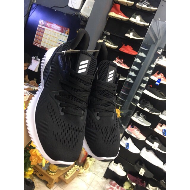 (ẢNH THẬT+VIDEO) giầy sneaker Alpha bounce Full Balck Nam | BigBuy360 - bigbuy360.vn