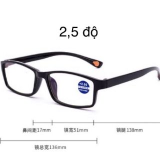 MẮT KÍNH LÃO CÓ ĐỘ (1,5 - 4 độ, ghi chú số độ cho shop)