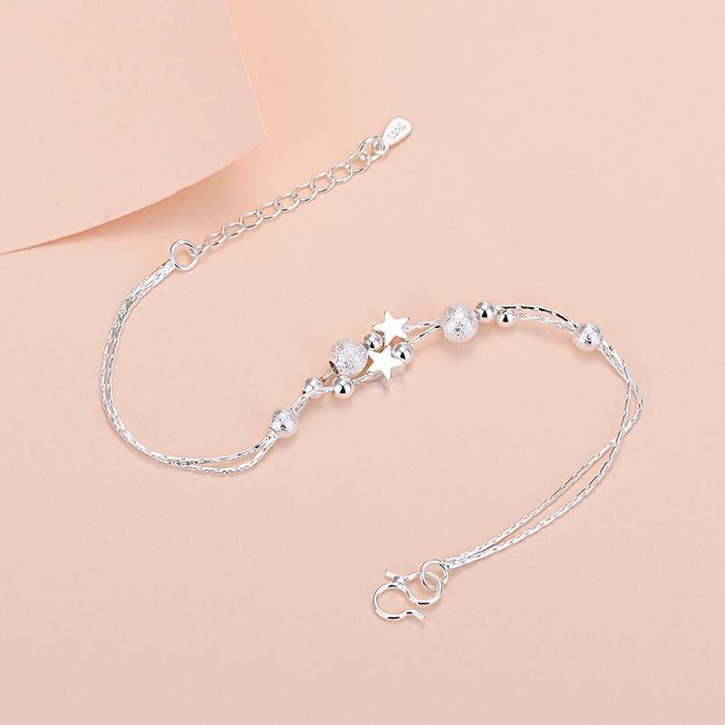 Vòng Tay Chuỗi Hạt Tròn Dễ Thương Thời Trang Cho Nữ JP5