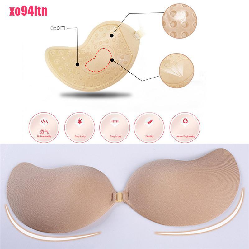 Miếng dán nâng ngực silicone vô hình không dây