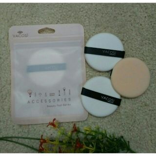 bông phấn nước. bông phấn cushion vacosi