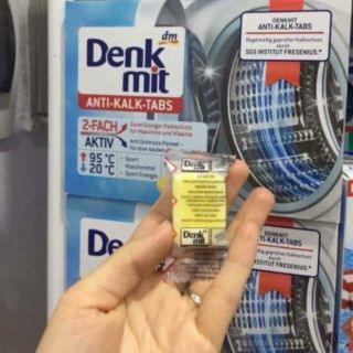 Lẻ 1 Viên tẩy lồng máy giặt DENKIT ĐỨC