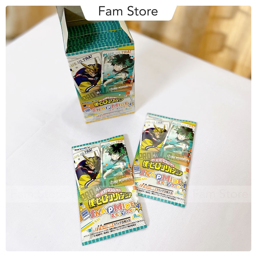 Pack thẻ My Hero Academia Snapmide