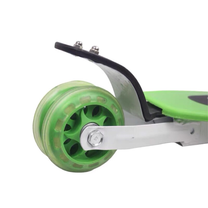 Xe Trượt Scooter 3 Bánh Cao Su Phát Sáng Điều Chỉnh Hướng Cho Bé Thế Hệ Mới