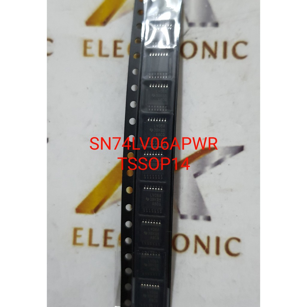 Linh kiện IC Số SN74LV06APWR LV06A TSSOP14 chính hãng mới 100%