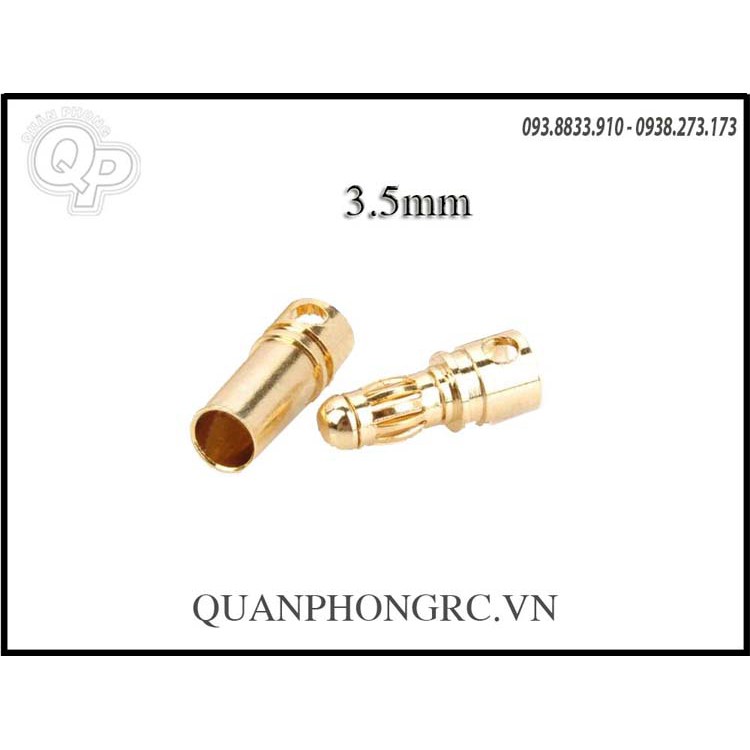 Cặp Jack chuối 3.5mm (5 cặp)