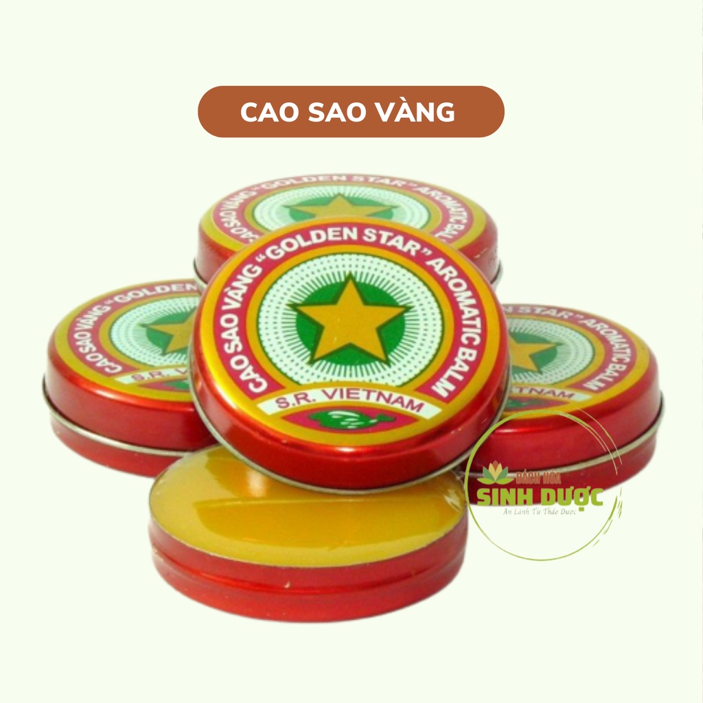 Cao sao vàng Việt Nam 30g- Giảm nhức đầu, đau bụng