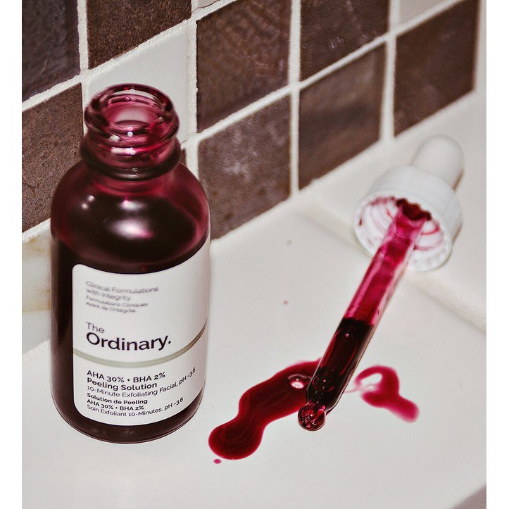 Peel Da The Ordinary – AHA 30% + BHA 2% Peeling Solution 30ml - Miss Xinh