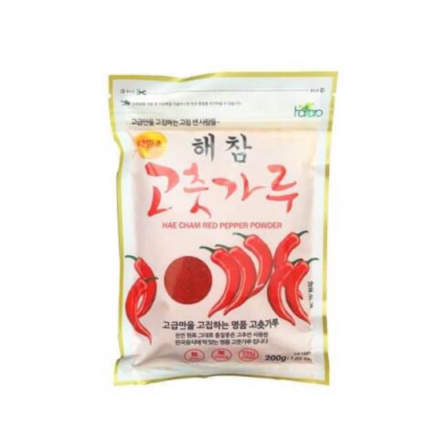 Gói 1Kg Bột ớt HaeCham Làm Kim Chi Hàn Quốc gói 1Kg