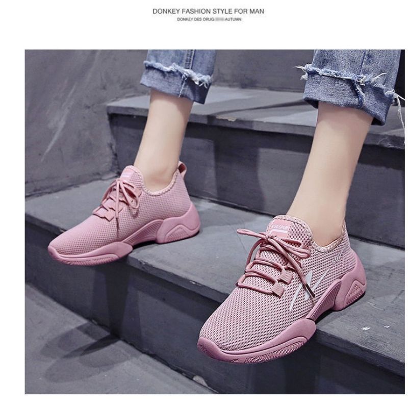 Giày sneaker nam nữ thể thao độn đế siêu nhẹ đi êm chân mẫu mới nhất JUMATO SA120