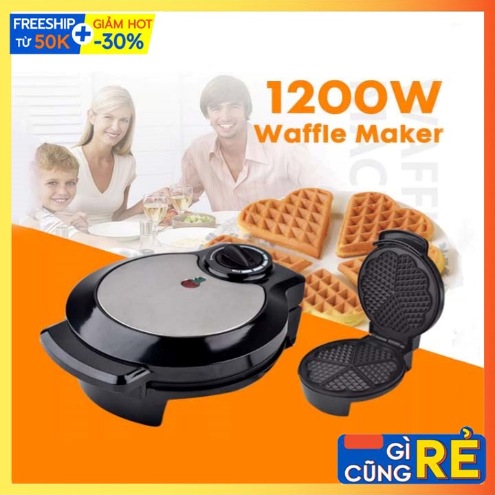 [Mã ELHADEV giảm 4% đơn 300K] Máy Làm Bánh Kẹp Tàn Ong, Waffle SOKANY Tiện Dụng Tại Nhà