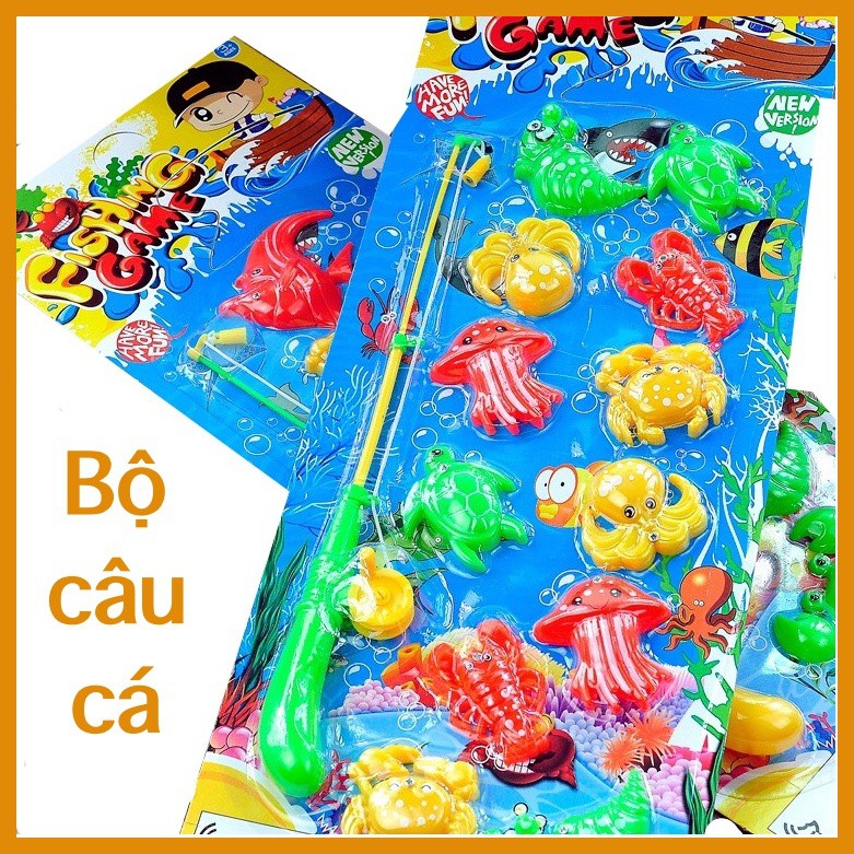 Bộ câu cá 12 con cho bé
