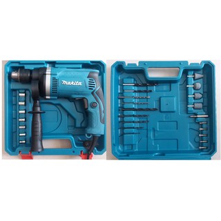 Máy khoan makita hp1630 đủ đồ 28 chi tiết