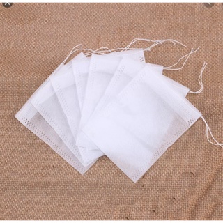 Set 10 túi lọc trà đựng phân tan chậm size 5x7cm dùng bón phân cho Hoa Lan cây cảnh