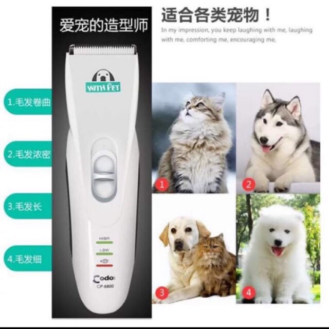 Tông đơ codos 6800