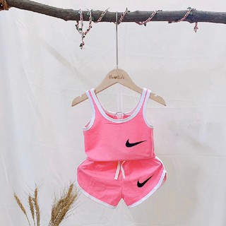 Quần áo trẻ em [Siêu xinh] Bộ croptop thể thao cho bé gái