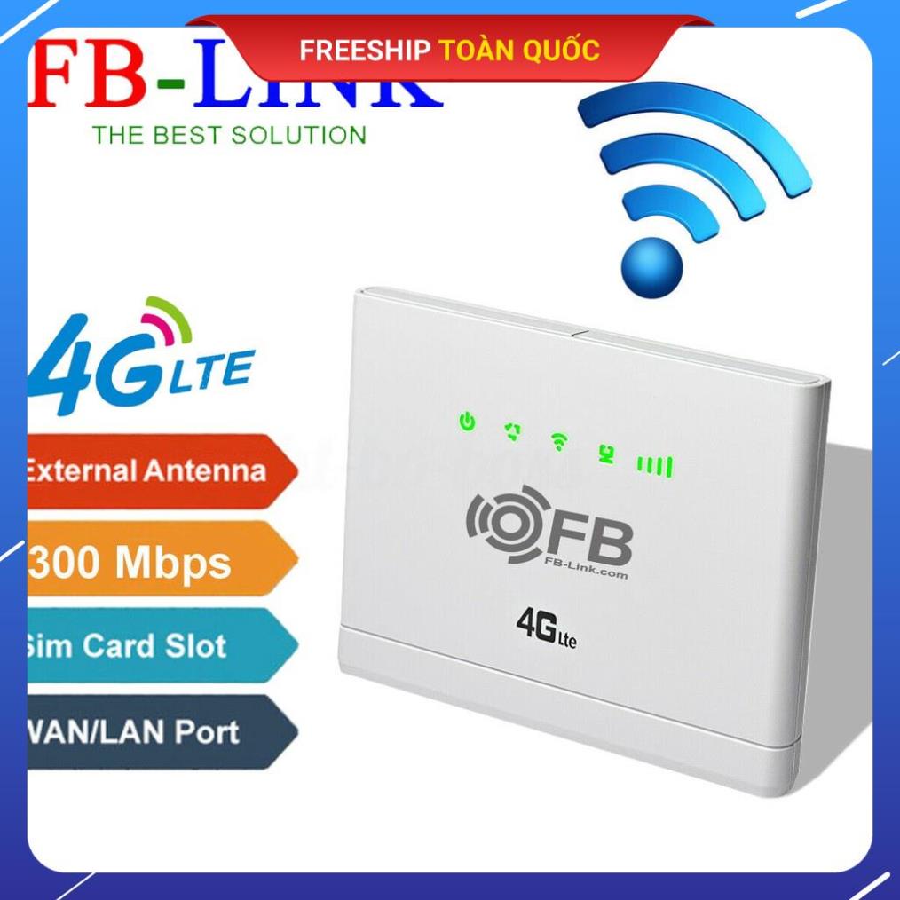 Bộ Phát Wifi 4G LTE FB-LINK CPE-V08 I Chính Hãng (Chuyên dùng xe khách) [FREESHIP TOÀN QUỐC]