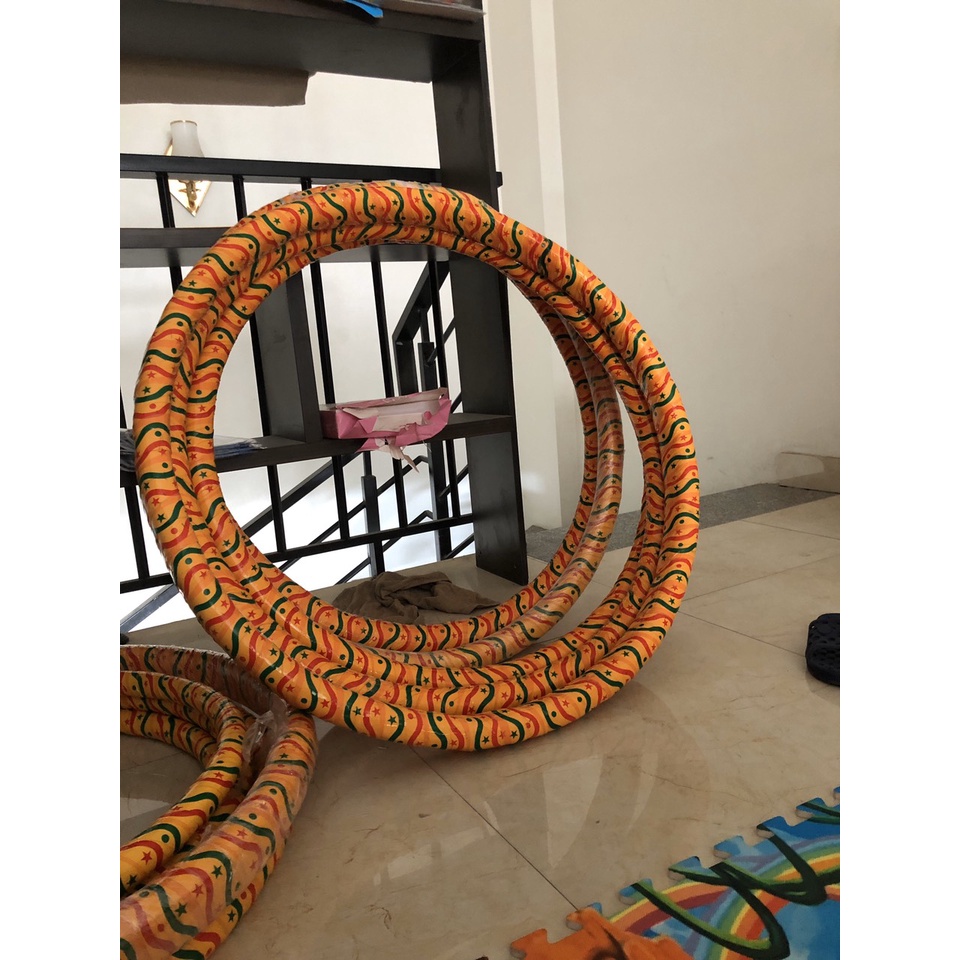Vòng lắc eo bụng giảm mỡ thông minh song mây KAVAMO VL02 tặng dây đo eo 2m loại đẹp và 1 phần quà hấp dẫn