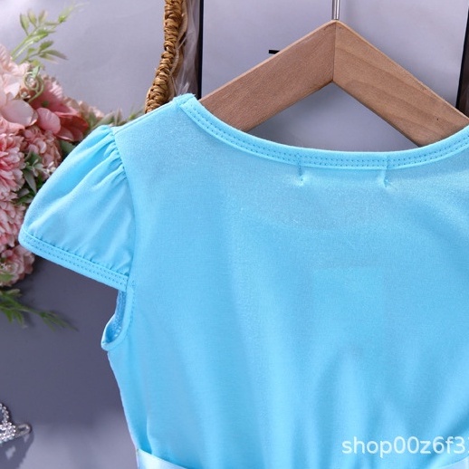 Váy đầm công chúa Elsa xinh xắn cho bé 2-7 tuổi đi học, đi chơi