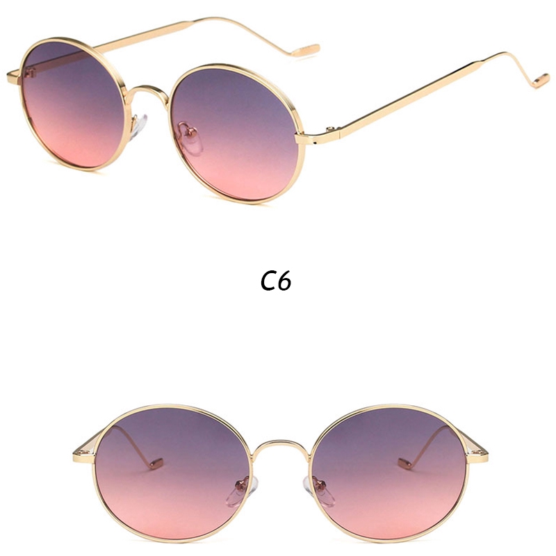 Kính Mát Gọng Elip Chống Tia Uv Thời Trang Hàn Quốc