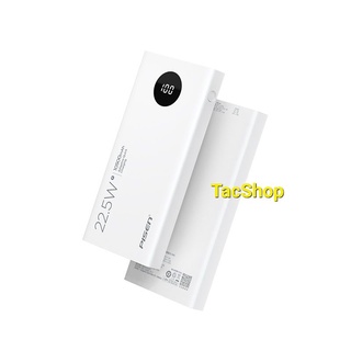 Pin dự phòng Pisen TS-D314 dung lượng 10500mAh hỗ trợ sạc nhanh QC 3.0 và PD 22.5W - tích hợp màn hình LCD