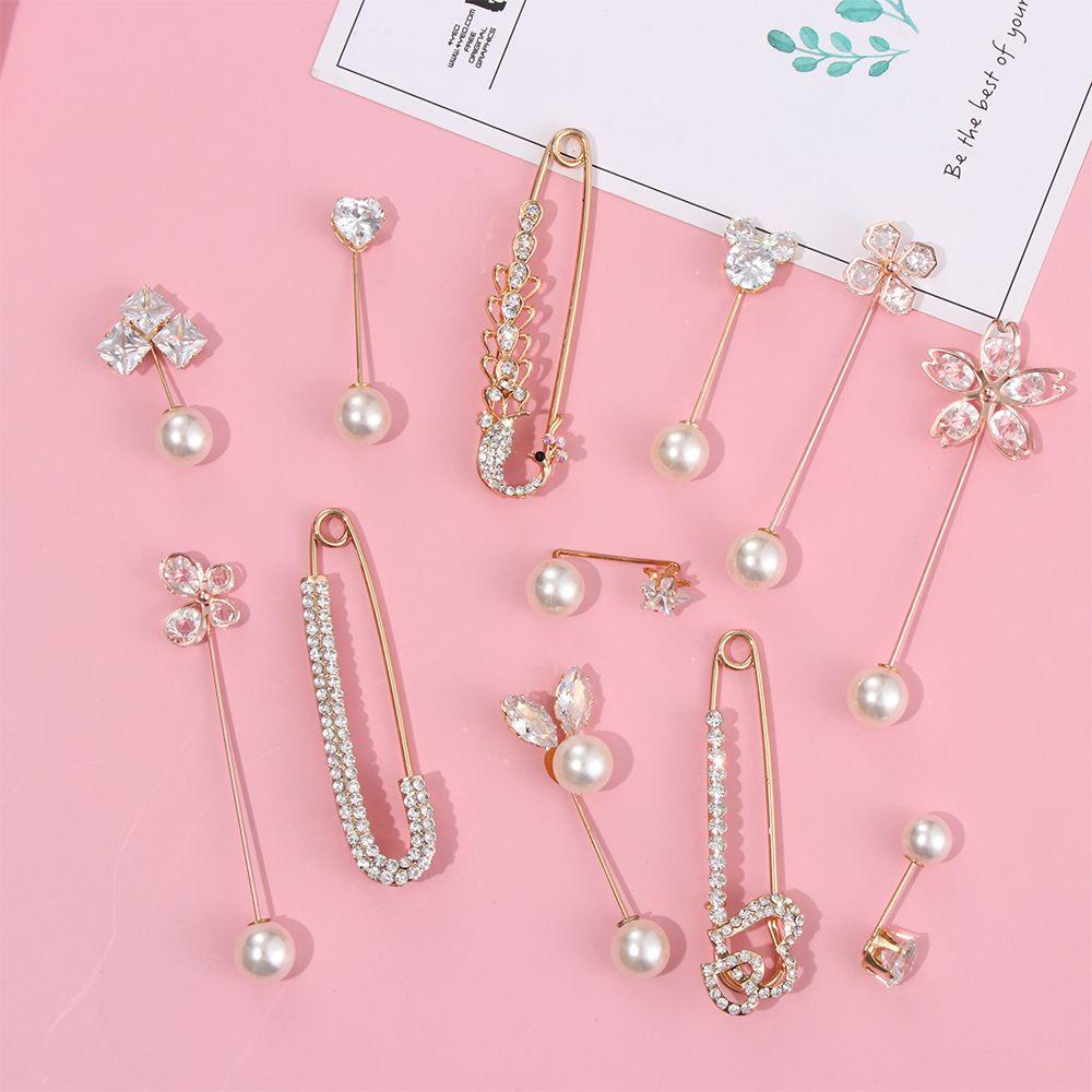 Ghim Cài Khăn Choàng / Khăn Choàng Hijab Bằng Kim Loại Cho Nữ