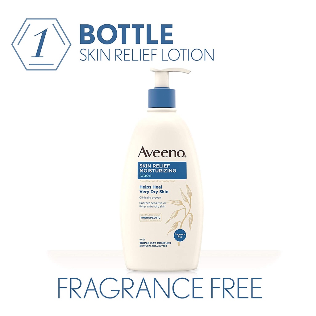 Dưỡng thể xoa dịu AVEENO Skin Relief