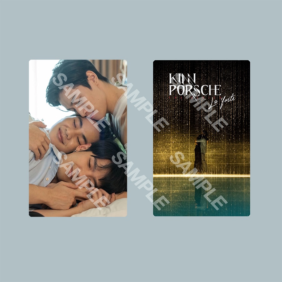 Ảnh card bo góc in hình KinnPorsche The Series La 'forte Thiếu Gia Xã Hội Đen Yêu Tôi thẻ bo viền 5*8cm 1 tấm