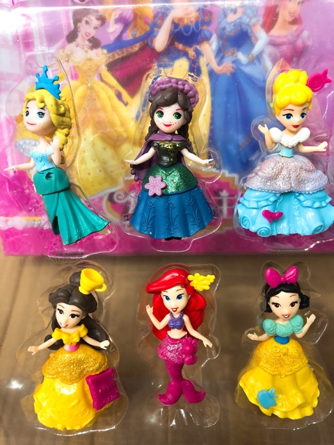 Set 12 công chúa disney