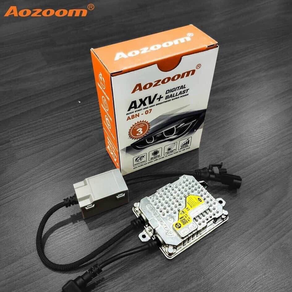 Bộ 2 Bóng Xenon Aozoom chân H1,H3,H4,H7,H11,9005,9006,880,881 phù hợp cho tất cả xe ô tô, xe hơi, xe máy, bảo hành 3 năm