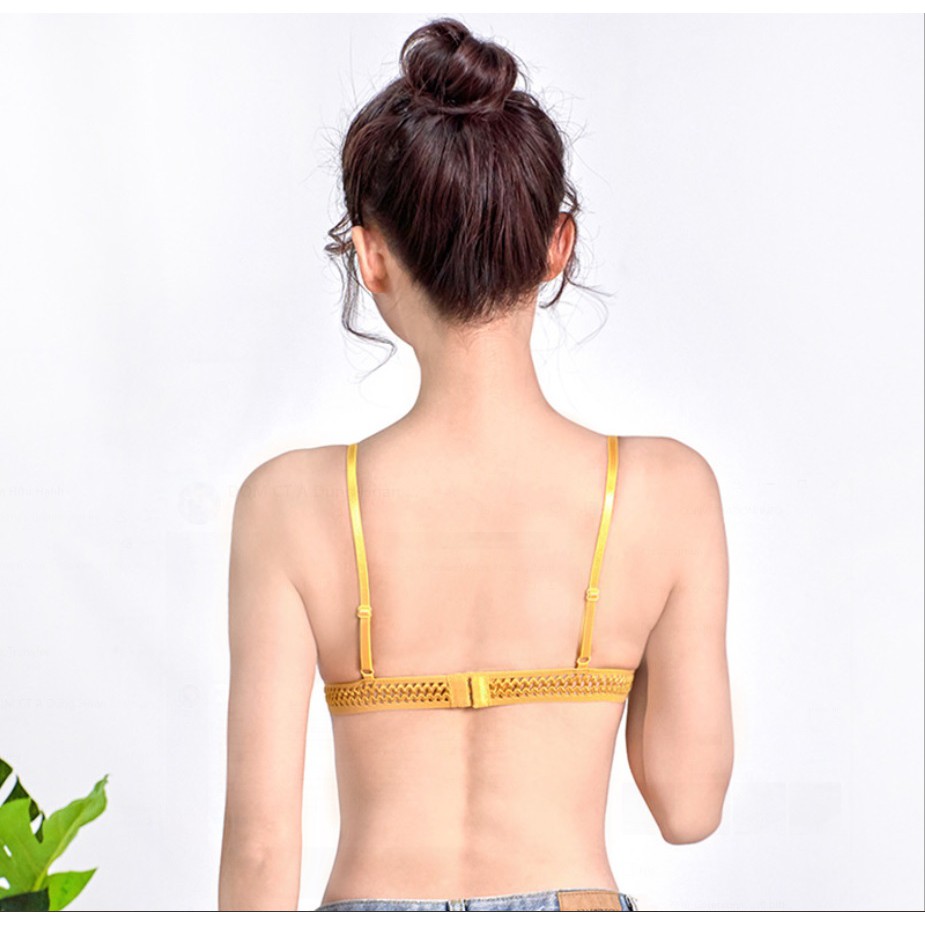 Áo bra nữ ren hai dây cao cấp, thiết kế đơn giản, trẻ trung, dễ phối đồ, phù hợp dưới 60kg (MS 04004) Anna Shop