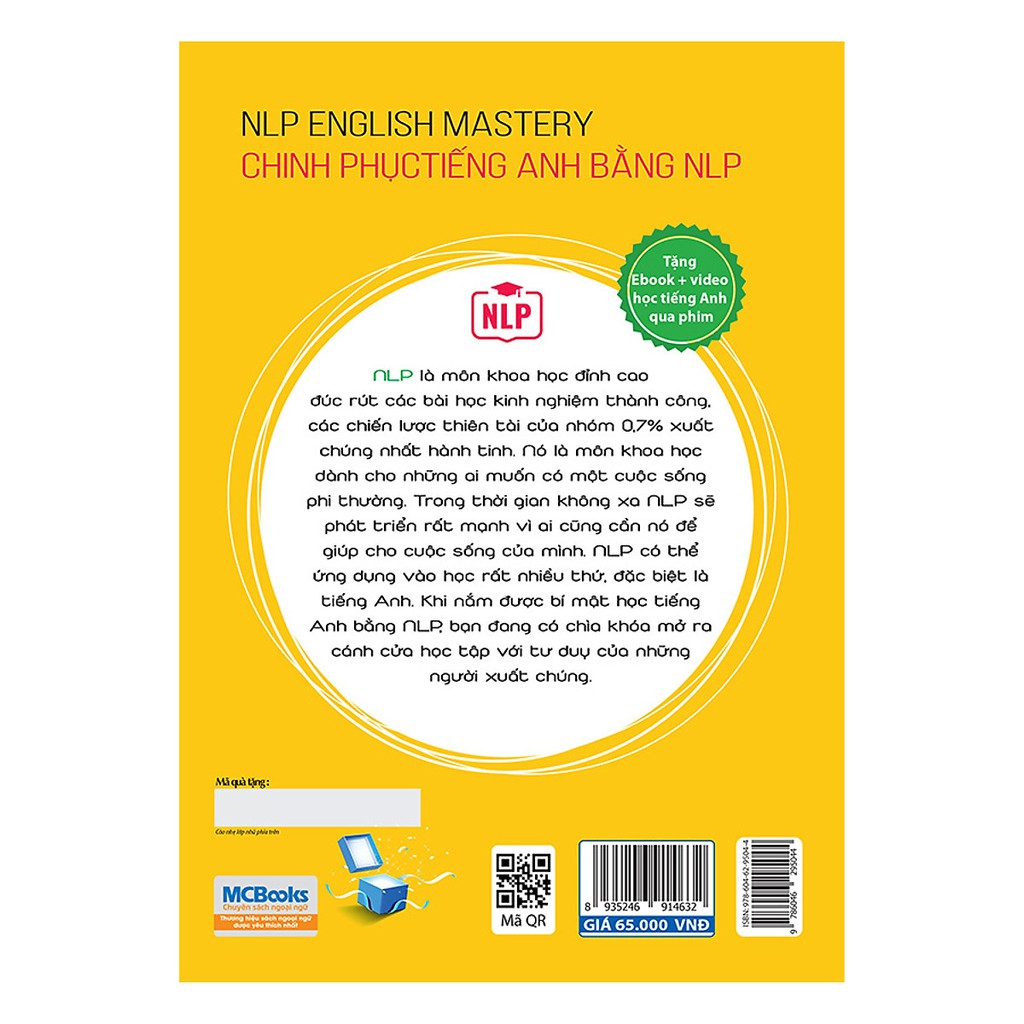 Sách NLP English Mastery Chinh Phục Tiếng Anh Bằng NLP