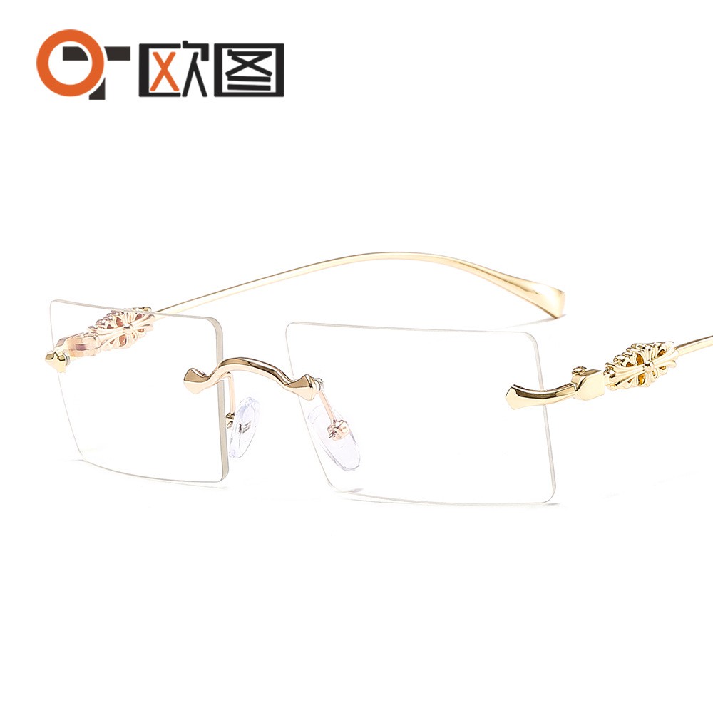 Kính mát tròng vuông không viền chất lượng cao T805