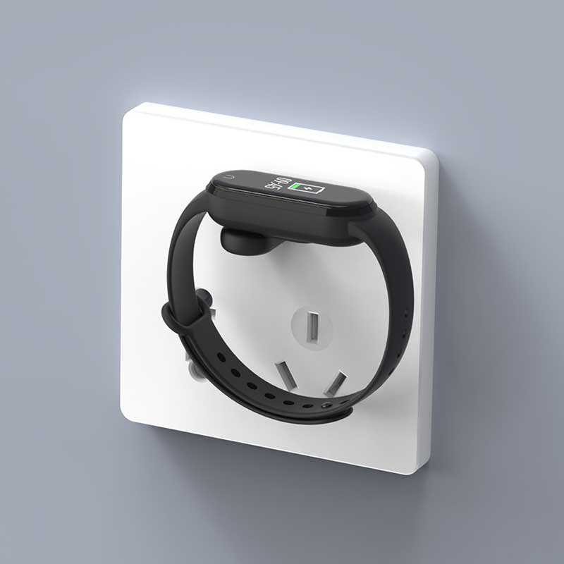1 Đế Sạc Mini USB Cho Đồng Hồ Thông Minh Xiaomi Mi Band 7 6 5 NFC