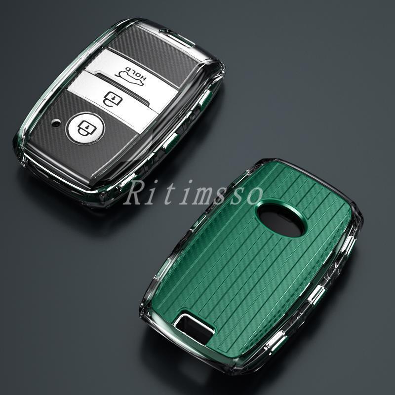 Vỏ Tpu Bảo Vệ Chìa Khóa Cho Xe Hơi KIA Rio Rio5 Sportage Ceed Cerato K3 KX3 K4 K5 Cerato Optima Cerato Picanto