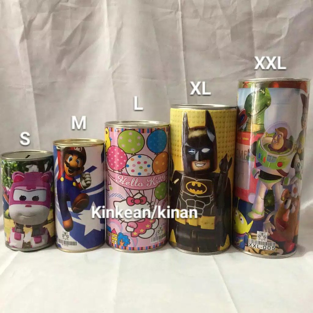 Ống Heo Tiết Kiệm Hình Canned Xinh Xắn