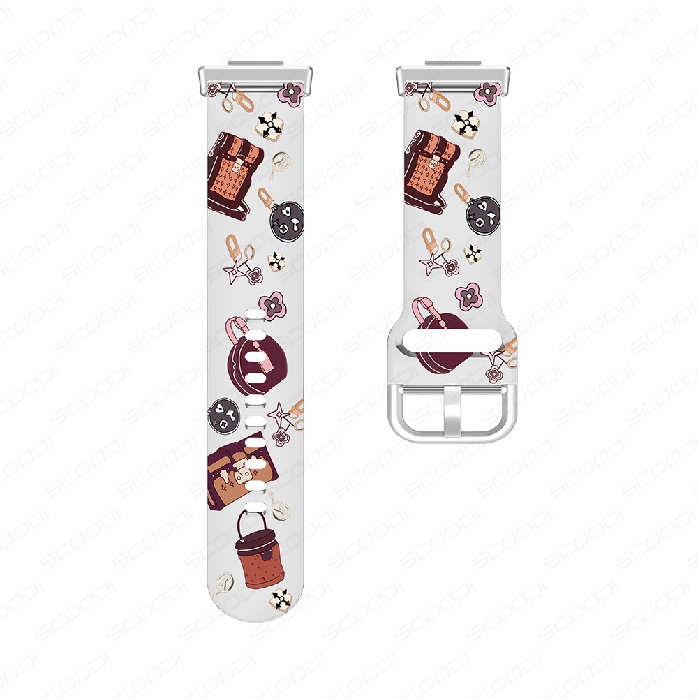 Dây Đeo Silicone Trong Suốt Cho Đồng Hồ Thông Minh Huawei watch FIT 2 / FIT / FIT