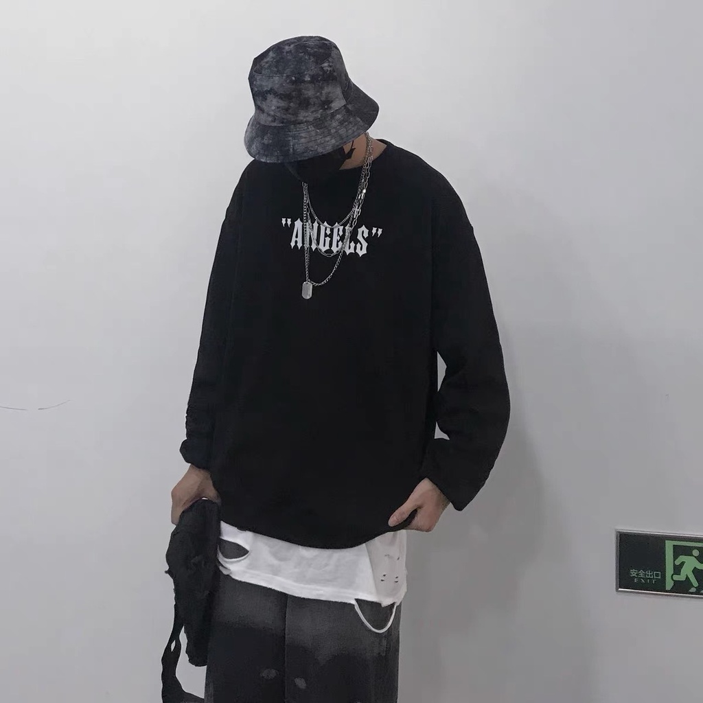 Áo sweater đôi cánh , mặt người Chất nỉ cotton sg hoặc chất da cá 2m2( phù hơp cho mùa thu)